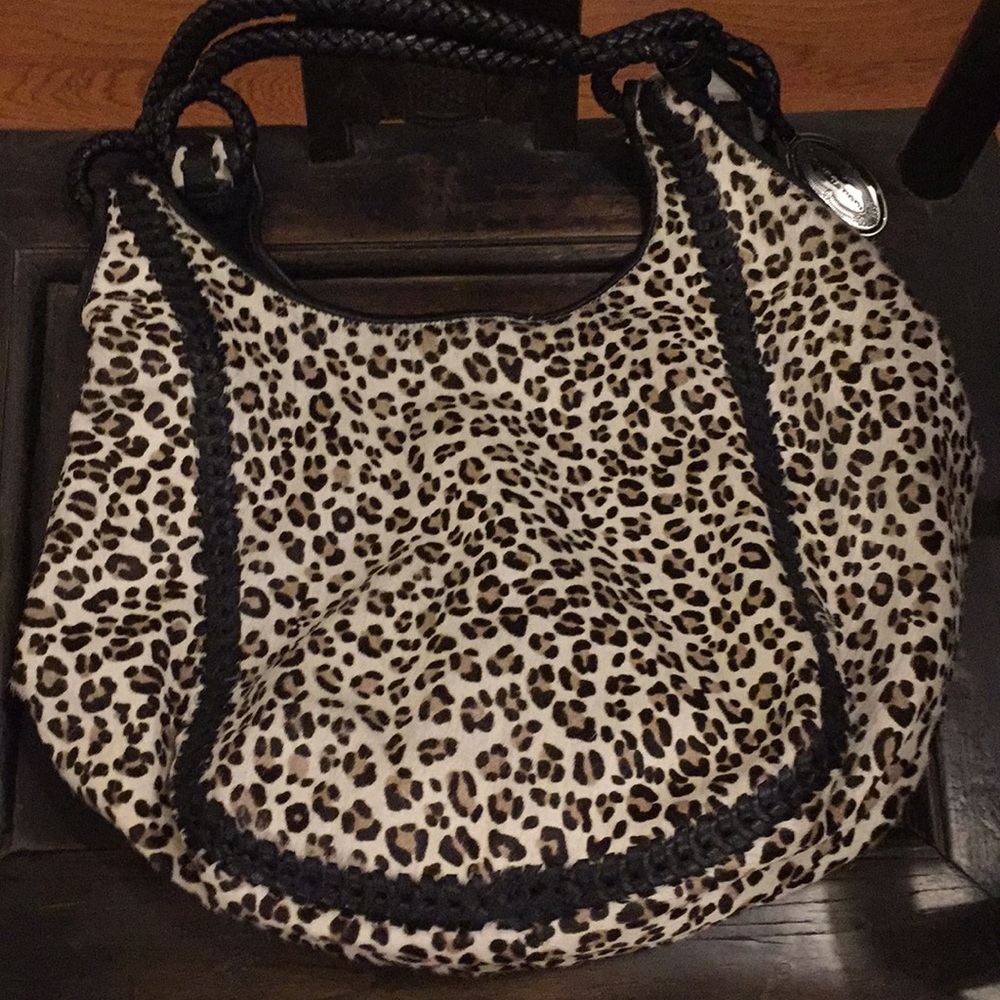 Leopard Print Tahari Bag