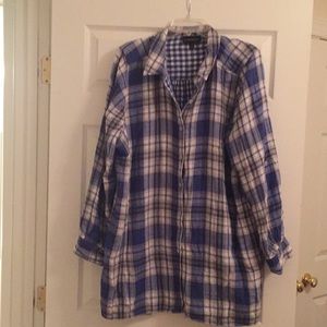 Boyfriend style flannel