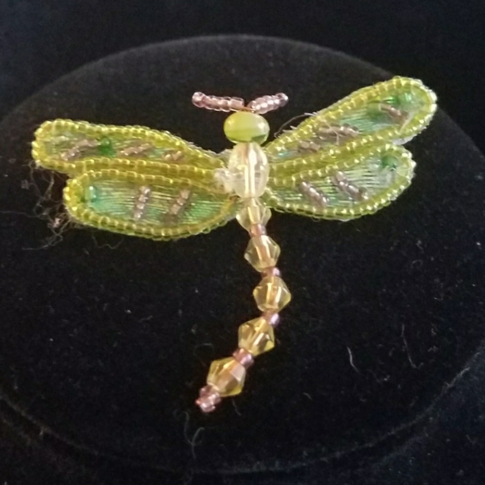 Delicate Dragon Fly Brooch