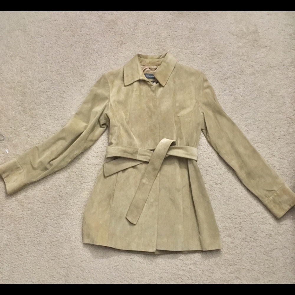 Banana Republic leather suede jacket XS