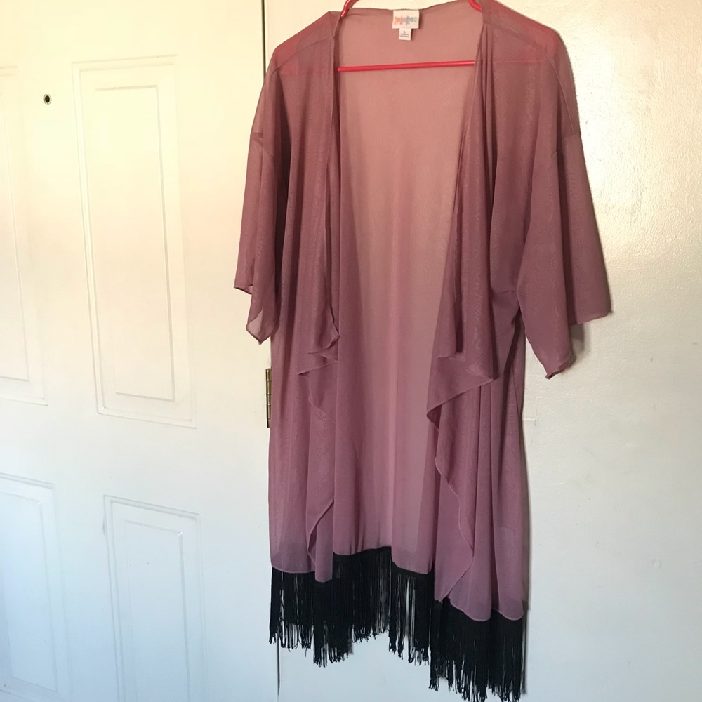 Blush Pink LuLaRoe Monroe Kimono