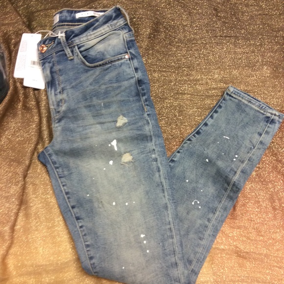 guess jeans mid rise skinny