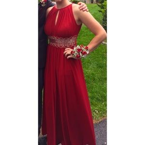 Size 4 Red Prom Dress