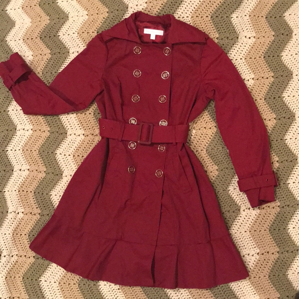 Gorgeous Burgundy Coat!