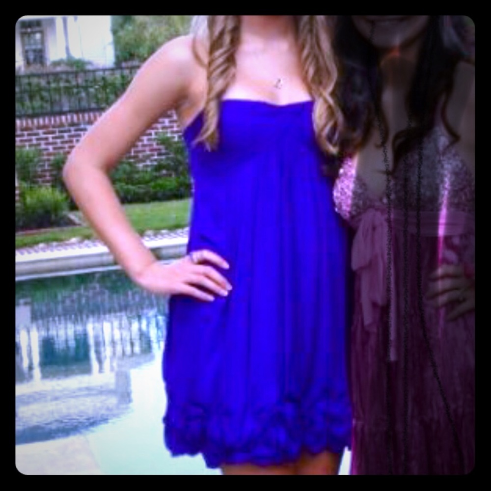 BCBG Chiffon Homecoming Dress