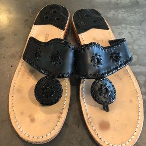 Black Jack Rogers Sandals