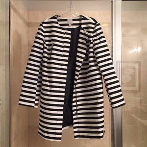 Black and White Cotton Jacket
