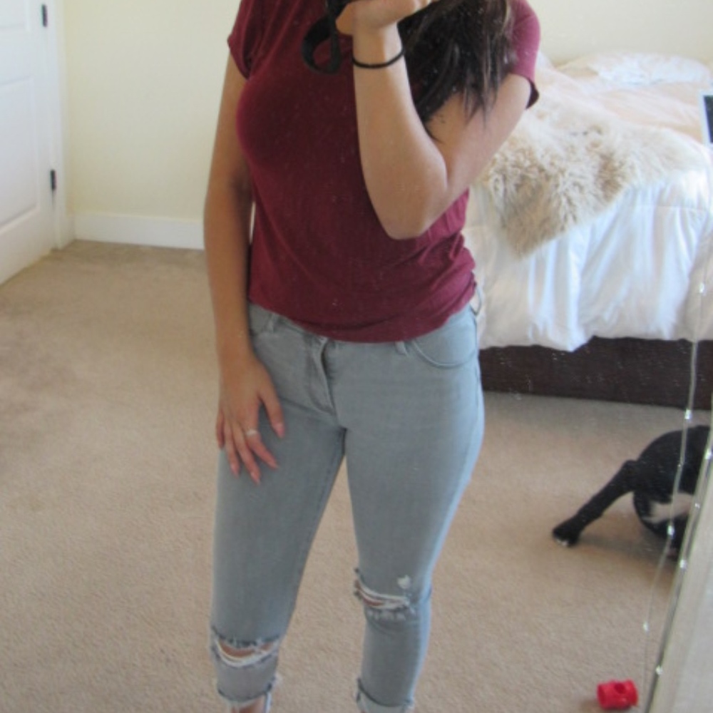 Light grey pacs jeans