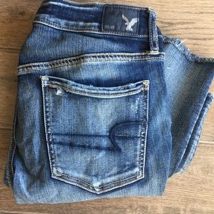 American Eagle super stretch Cropped jeggings