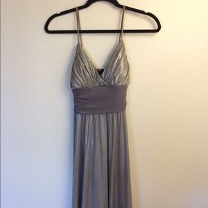 Silver dress