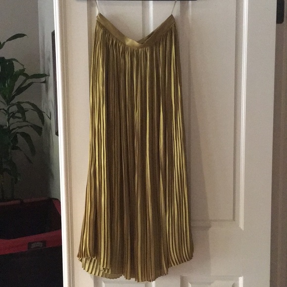 Tibi Dresses & Skirts - Tibi pleated midi skirt