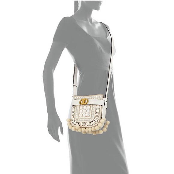 RARE Tory Burch Gemini Link Boho CrossBody Bag - Picture 7 of 7