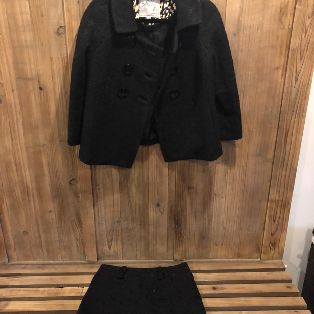 MILLY skirt and jacket set