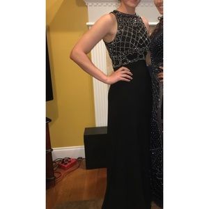 Size 6 Black Prom Dress