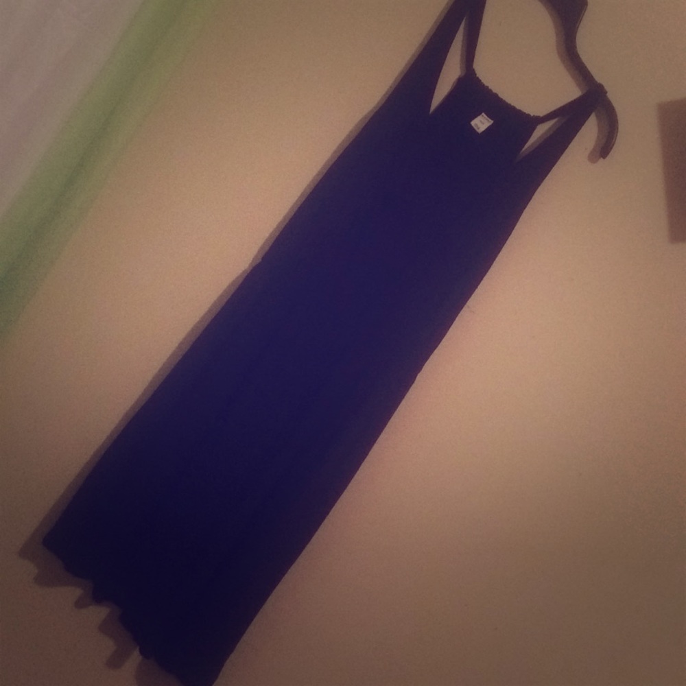 Tank top black dress