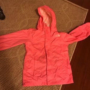 North face girls rain jacket