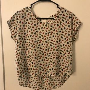 Beautiful floral vintage top