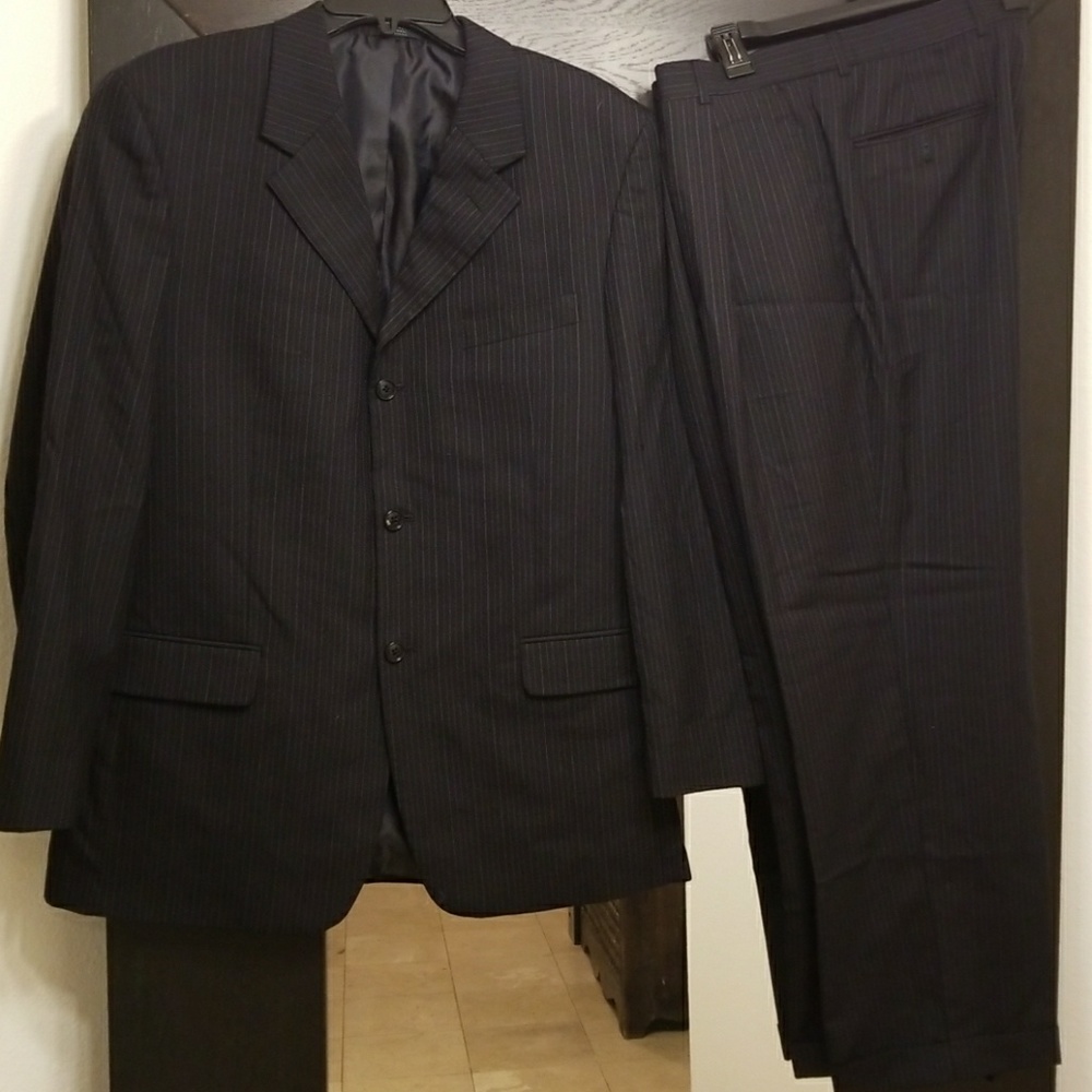 JonesNY Men's Pinstripe Suit - SOLD!