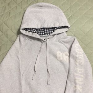 Distressed PINK hoodie