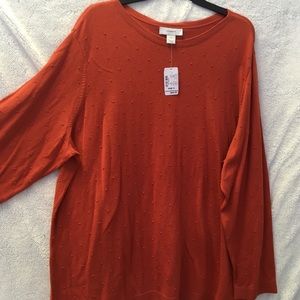 C.J. Banks sweater NWT