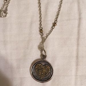 Waxing poetic necklace and charm