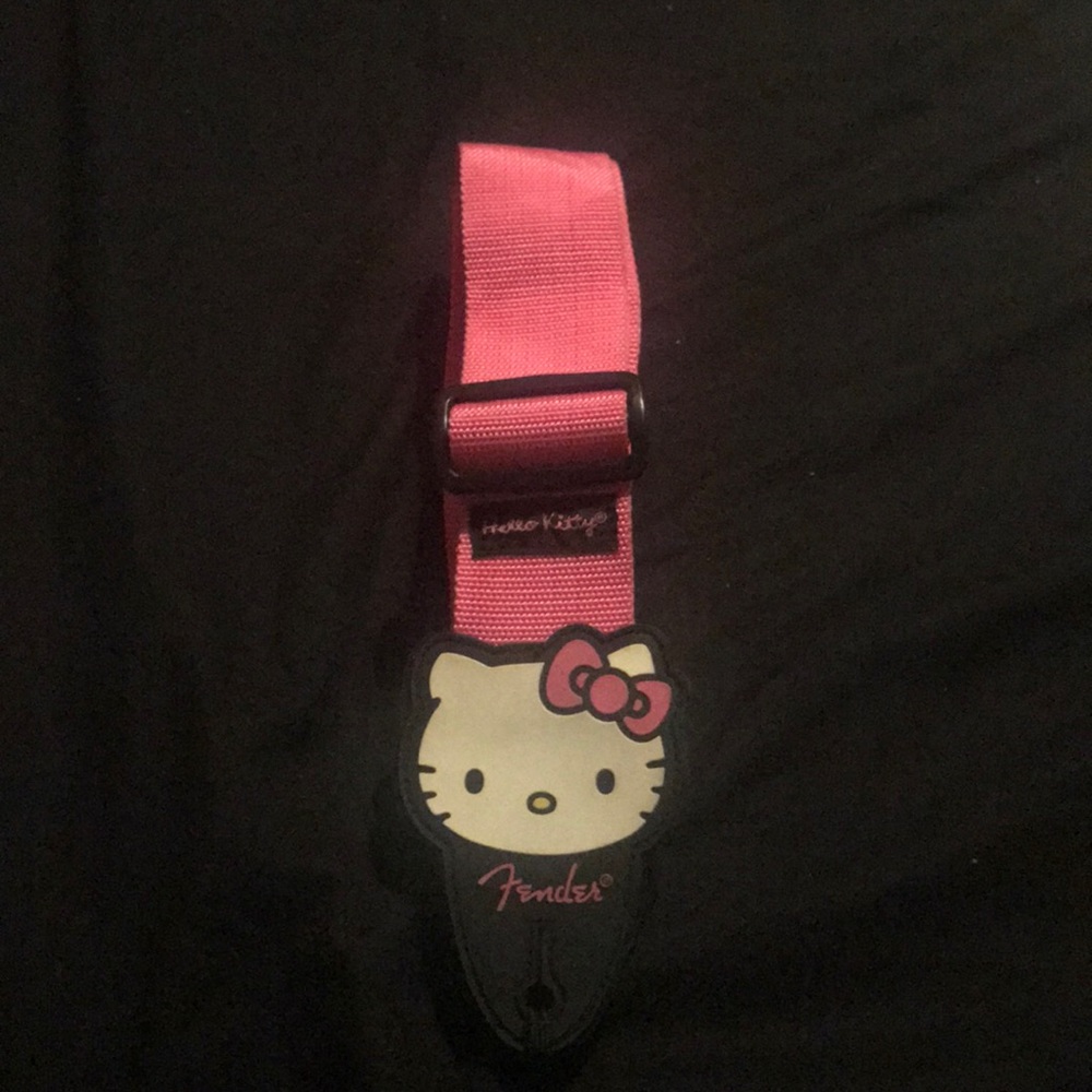 Hello Kitty Guitar Strap