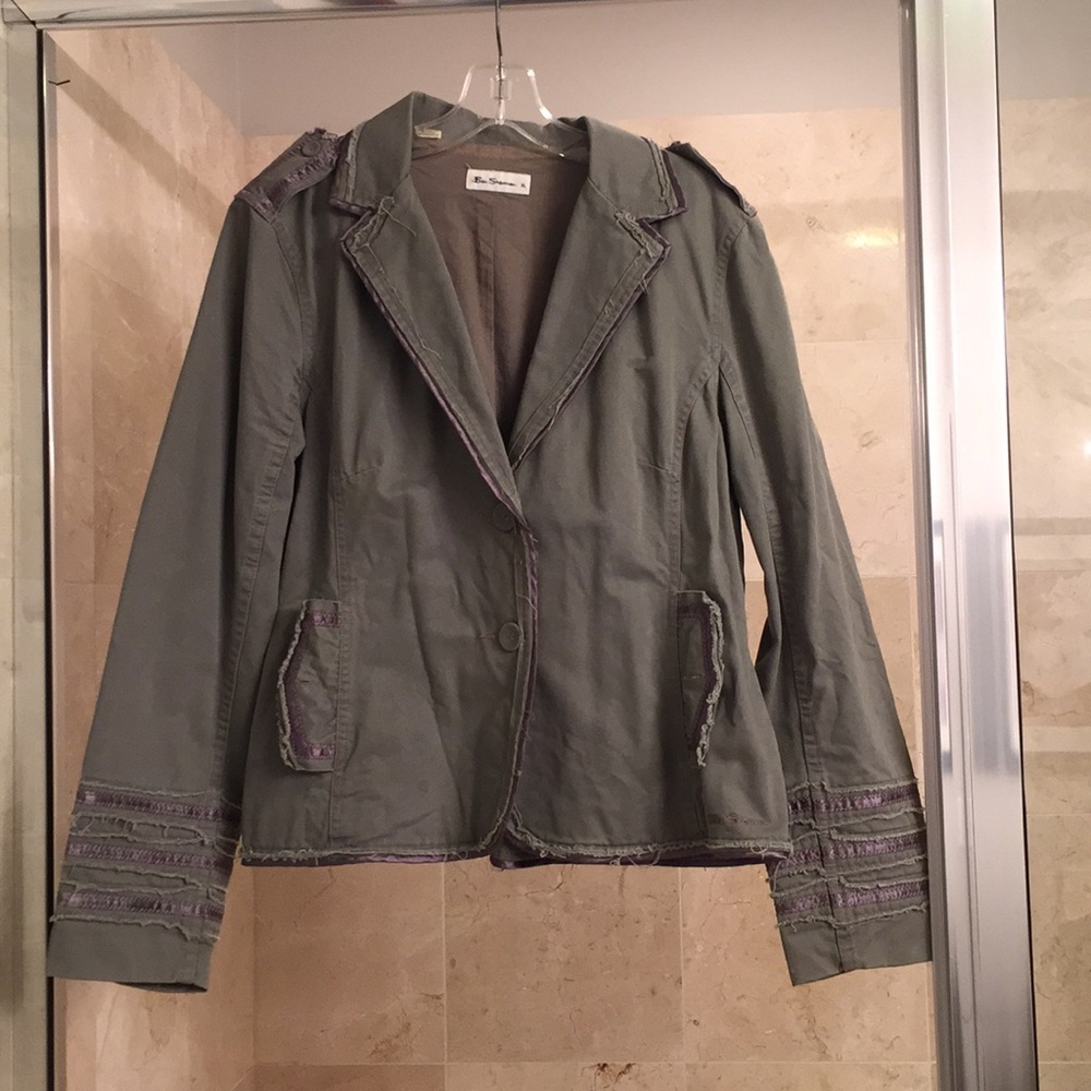 Ben Sherman Distressed Blazer