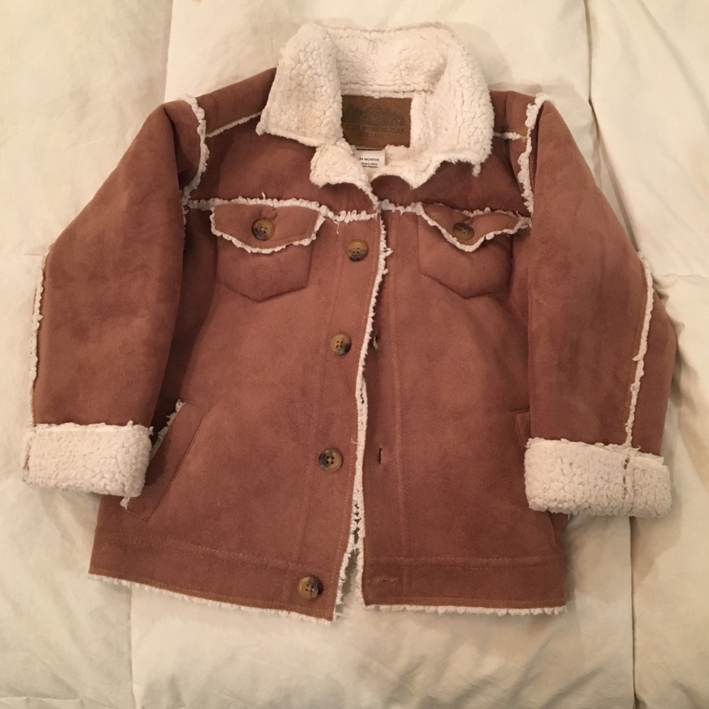 Faux Shearling Jacket size 24 months