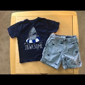Toddler boys Gymboree outfit