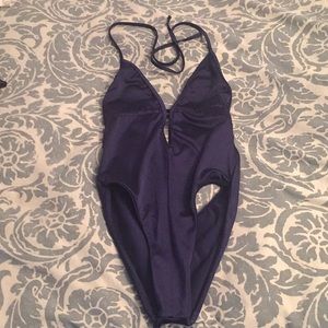 Swimsuit dark blue American apparel size S