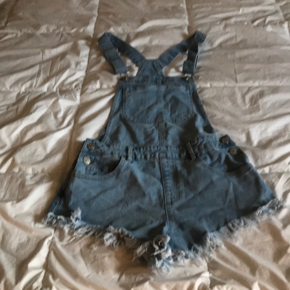 Forever 21 overall shorts