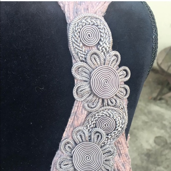 Free People Pink and Gray Top, Size XS - Picture 4 of 7