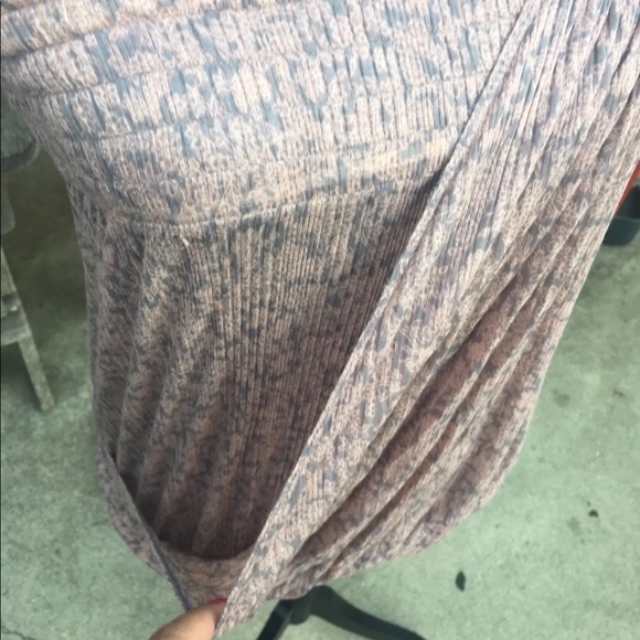 Free People Pink and Gray Top, Size XS - Picture 5 of 7