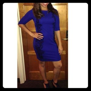 Forever 21 Blue Bodycon Dress