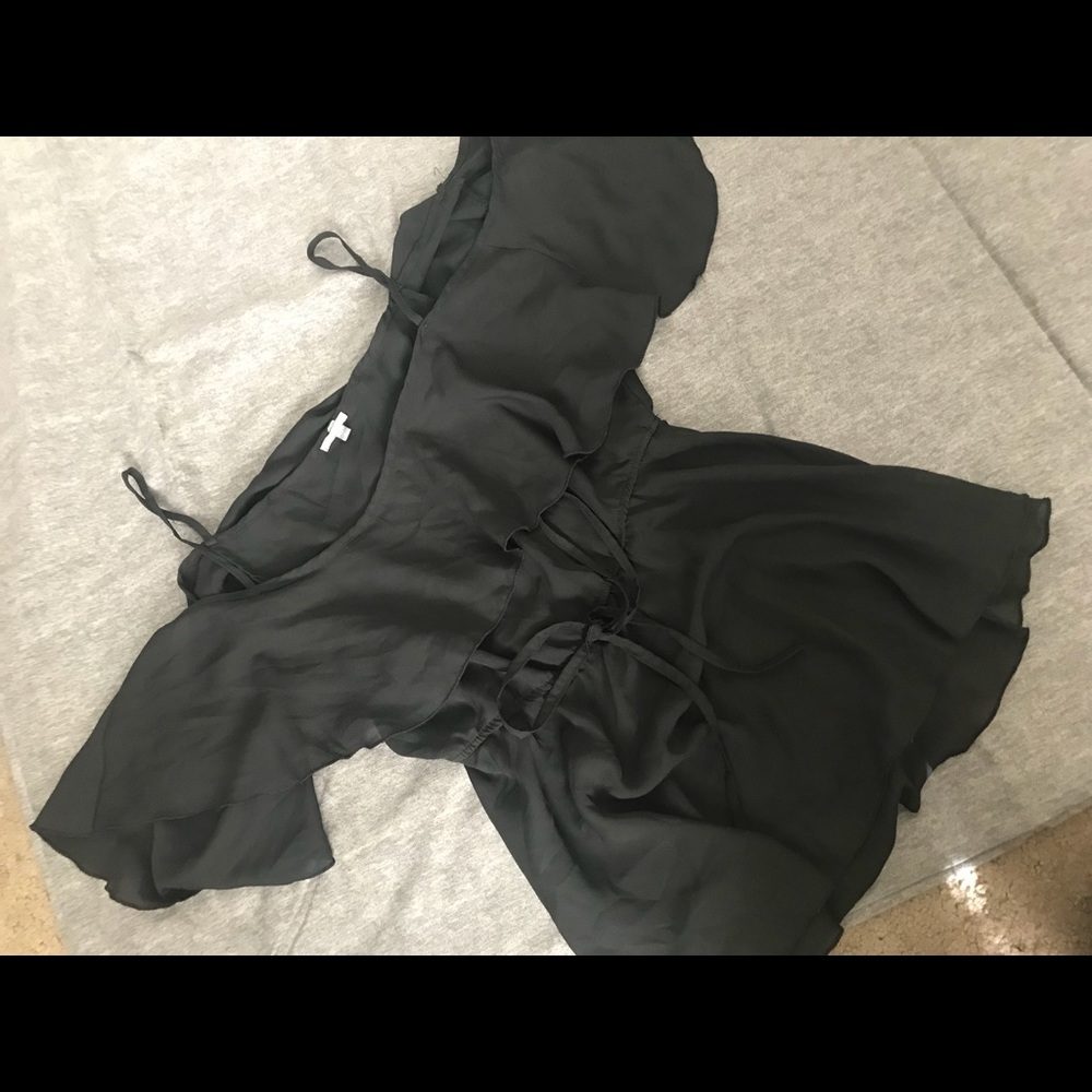 Charlotte Russe Cold Shoulder Top