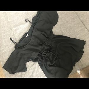 Charlotte Russe Cold Shoulder Top