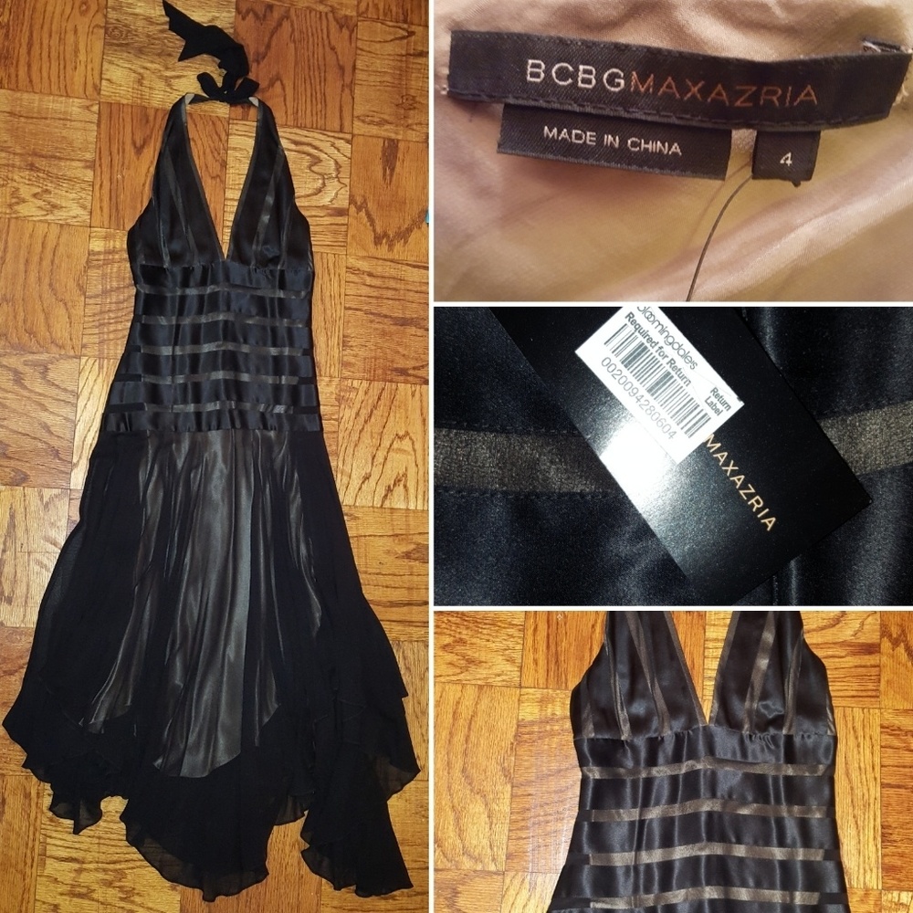 🎈🆕️BCBG MaxAzria Party Dress 💯%Silk
