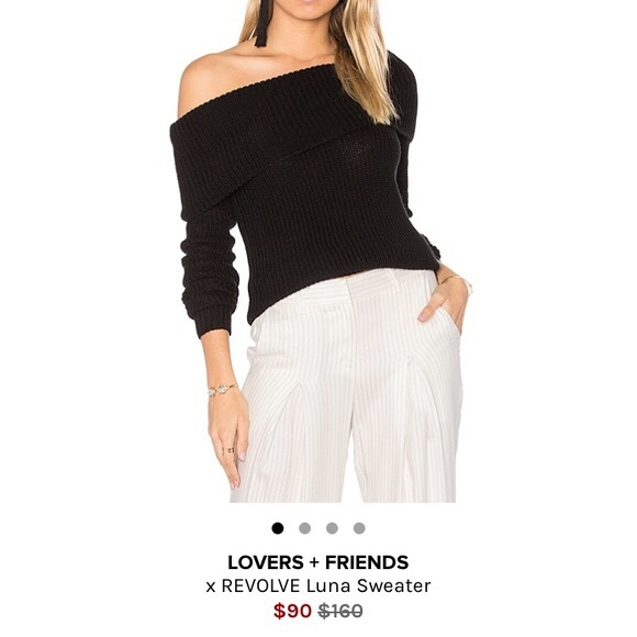 Lovers Friends Off The Shoulder Sweater 