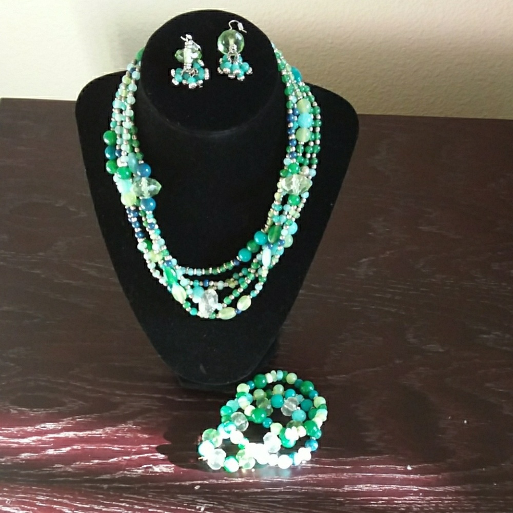 *World Market MULTI Color set of Jewelry