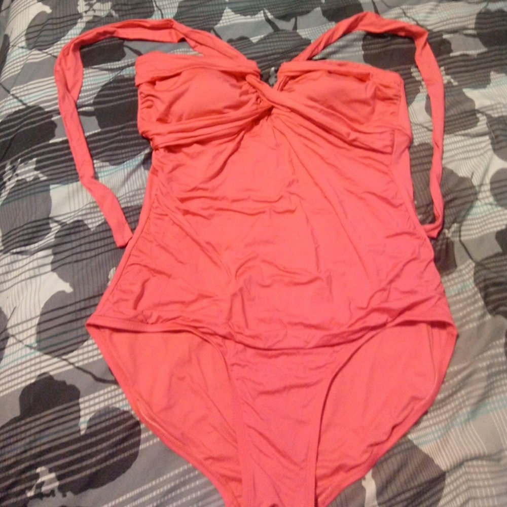 Merona one piece swim suit