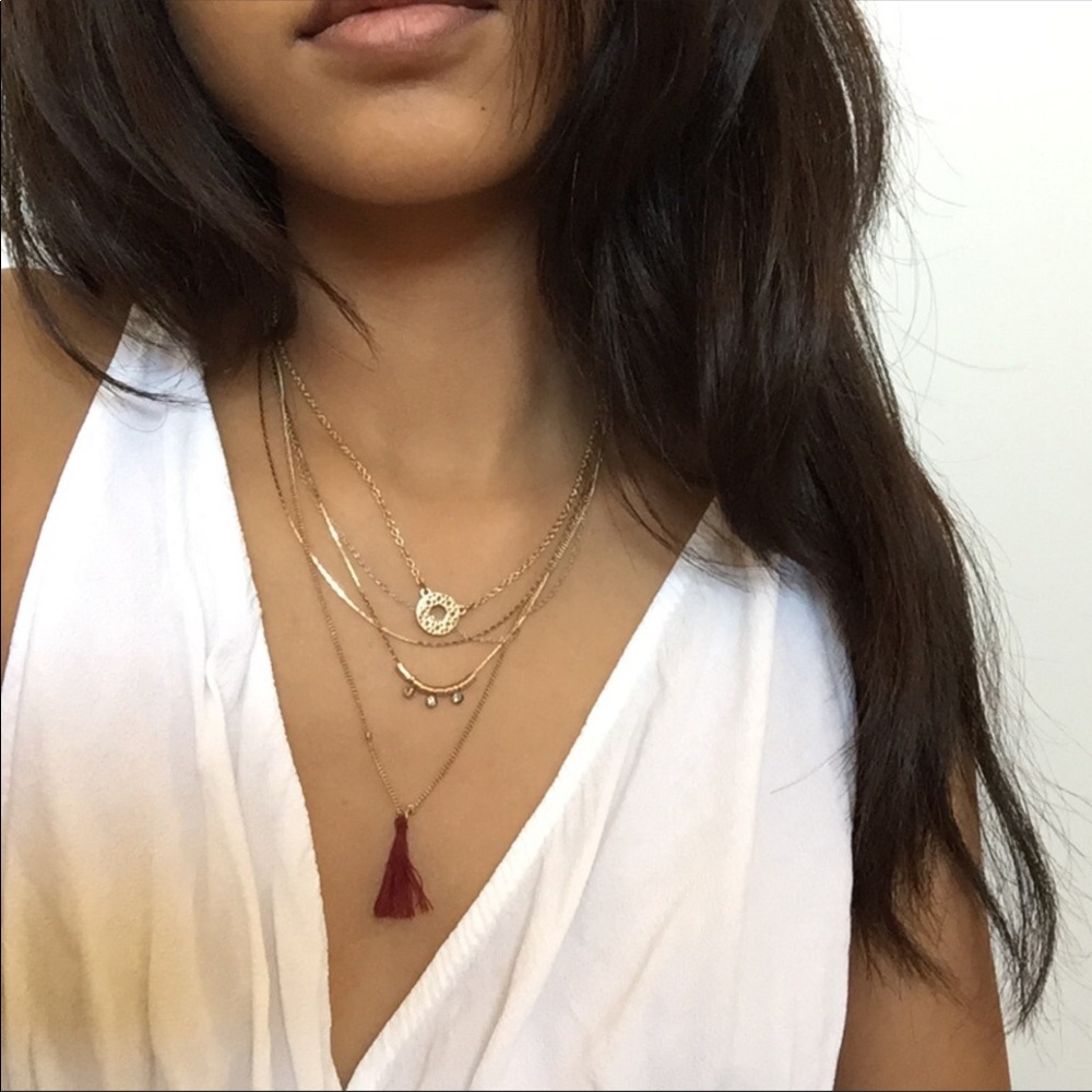 Gold Medallion Necklace