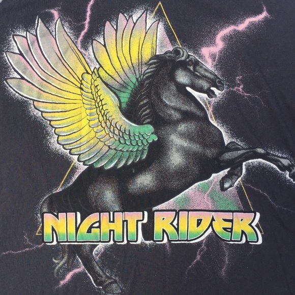 Night Rider baseball tee - Picture 2 of 4