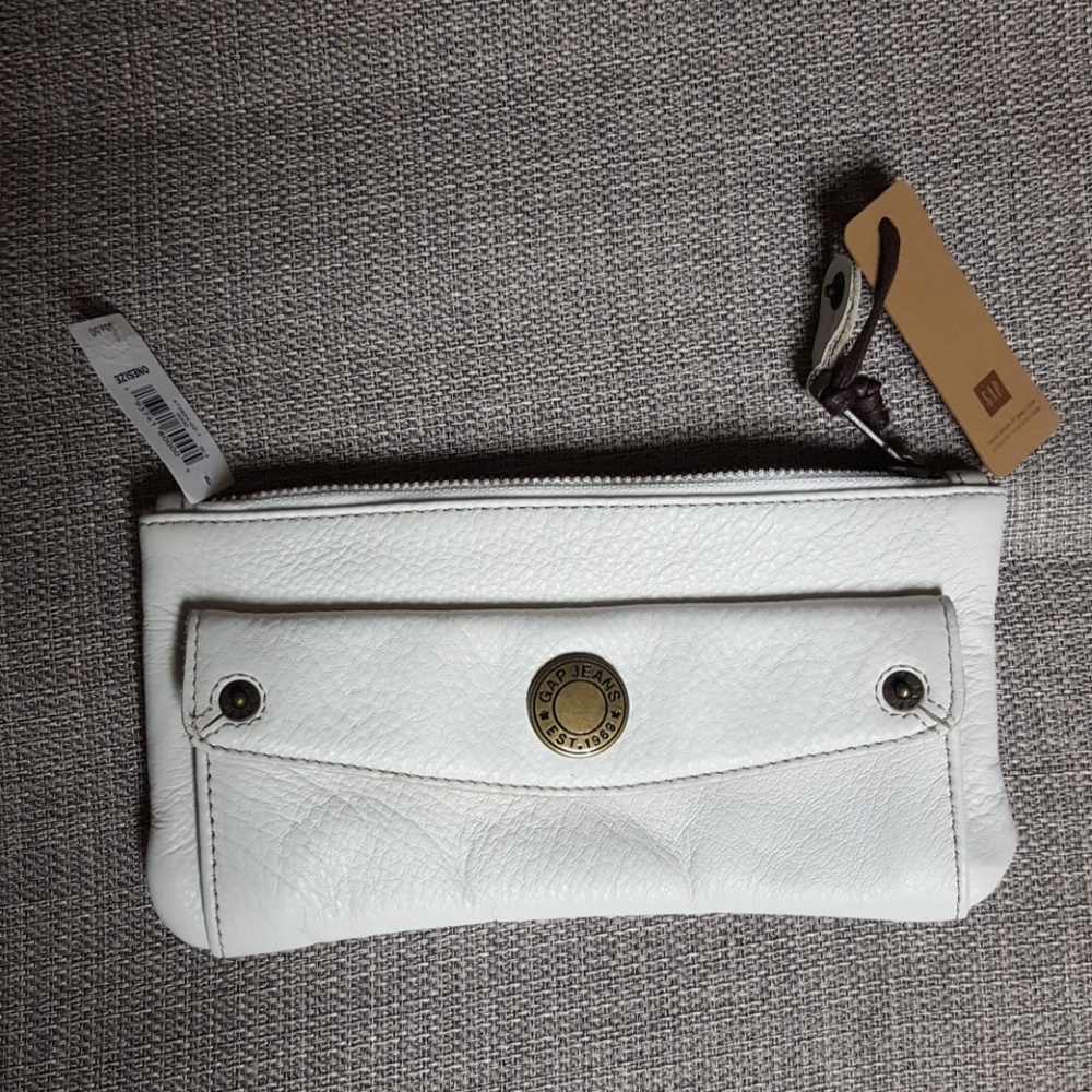 Leather clutch
