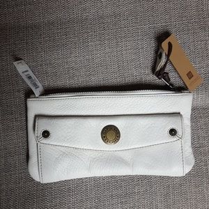 Leather clutch