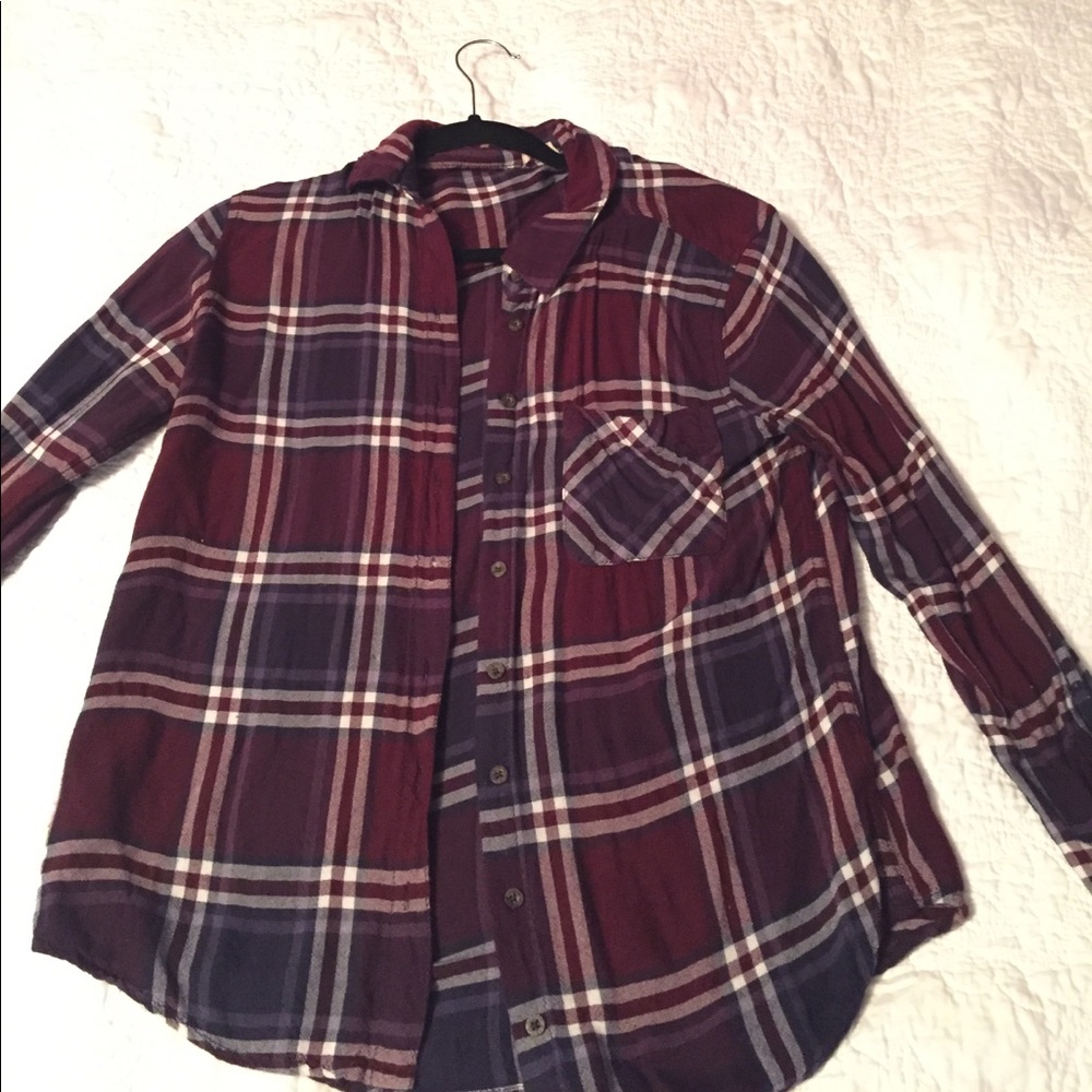 Plaid flannel in Small from Garage