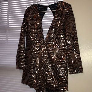 Sequin Romper