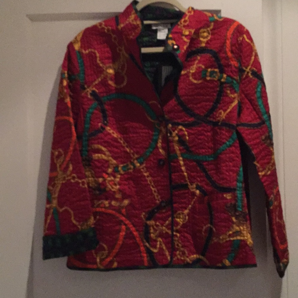 Brand New Patty Kim Reversible Mandarin Jacket