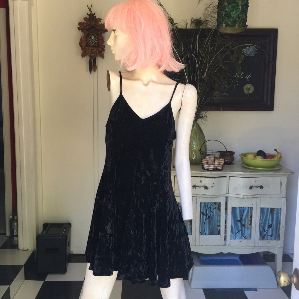 Black Velvet Dress