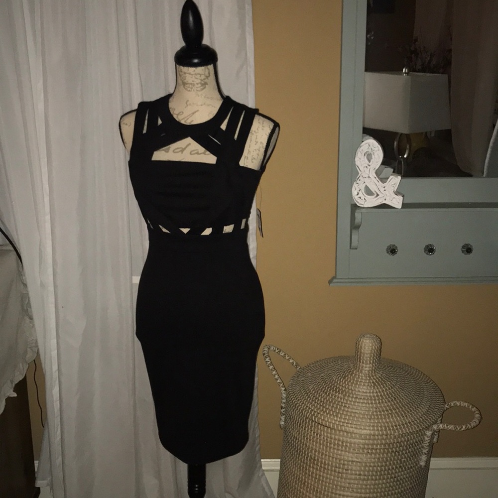 Black Midi Dress
