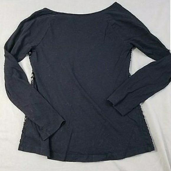 OldNavy: Black Sequin Top - Picture 2 of 2